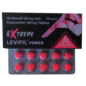 EXTREME LEVIFIL SUPER POWER Vardenafil + dapoxetina  doble accion viagra