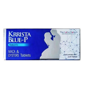 KRRISTA BLUE-P Sildenafil 110 mg + Dapoxetina 110 mg